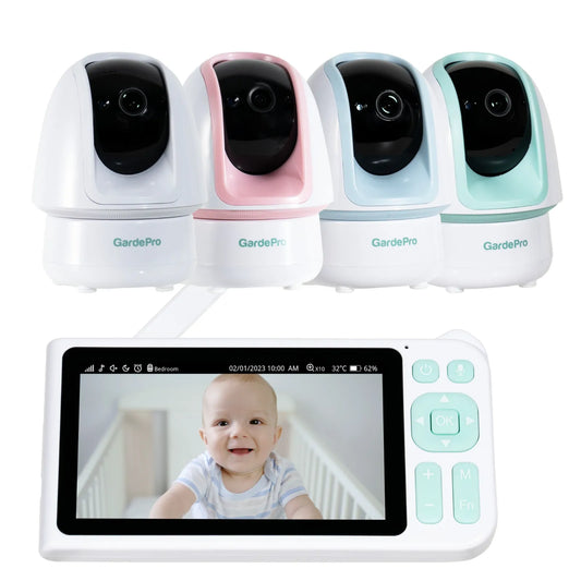 GardePro Baby Monitor B3 Rainbow Bundle